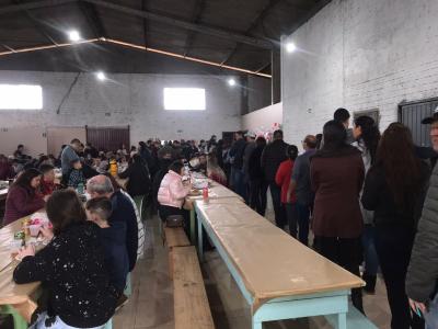 Conselho da Comunidade realizou o 1Âª AlmoÃ§o Beneficente SÃ£o Miguel Arcanjo.